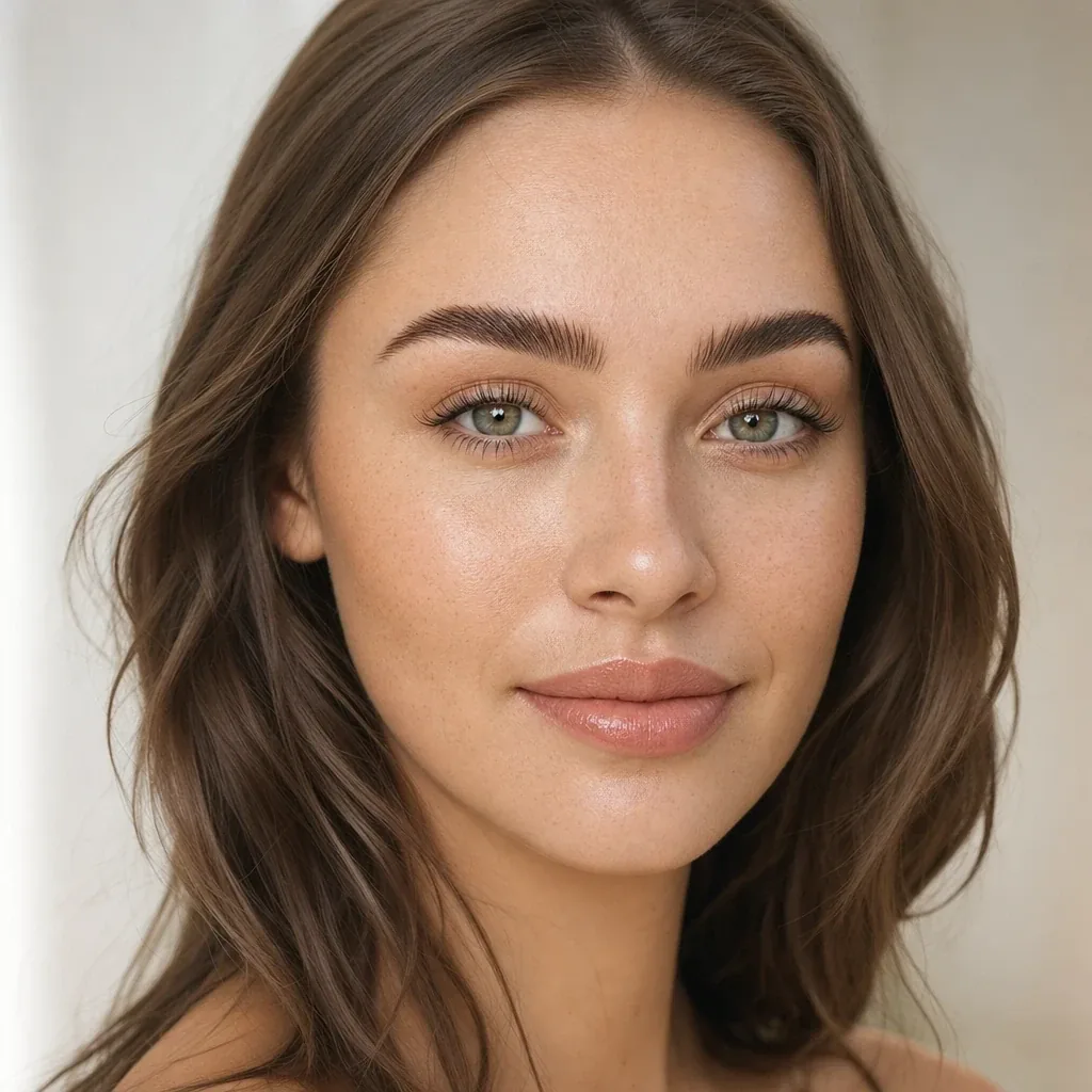 Brow lamination and tint result at Unique Threading Bar, Sydney